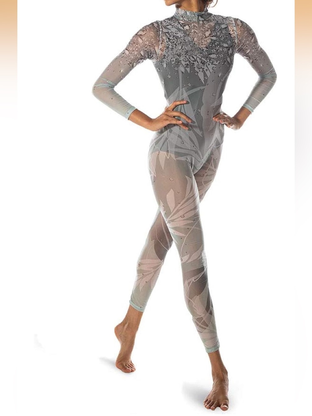 NWOT Whimsical Performance Dance Bodysuit Unitard size S